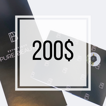 Carte cadeau de 200$ (Version ORIGINALE)